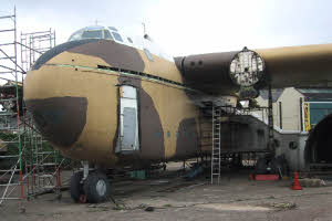XB259 being dismantled